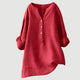 Saitonagoya® Lightweight Linen Blouse